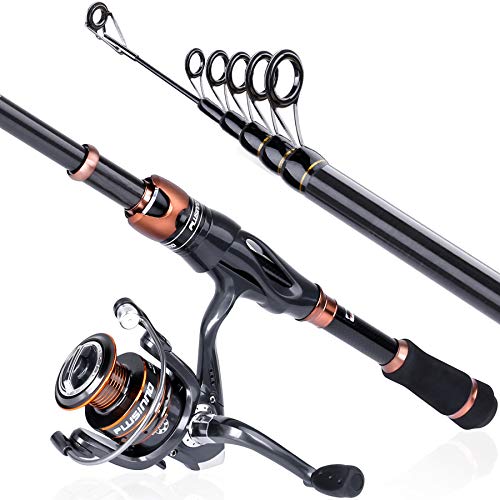 Fishing Rod and Reel Combos (Full Kit with Carrier Case / 1.80M / 5.91FT)