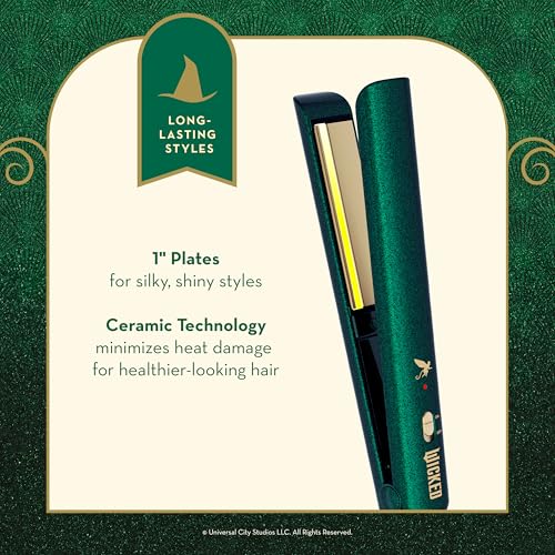 Wicked Elphaba Flat Iron from Conair (1 inch)