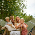 Sturdy Steel Hammock Stand Premium Cotton Canvas Hammock (3. Sage)