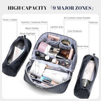 Travel Makeup Bag for Women (M-07Blue)