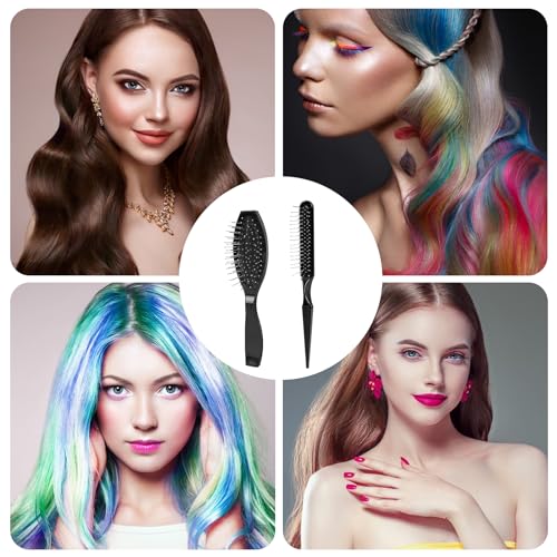Wig Brush Set (Black - Combo A)