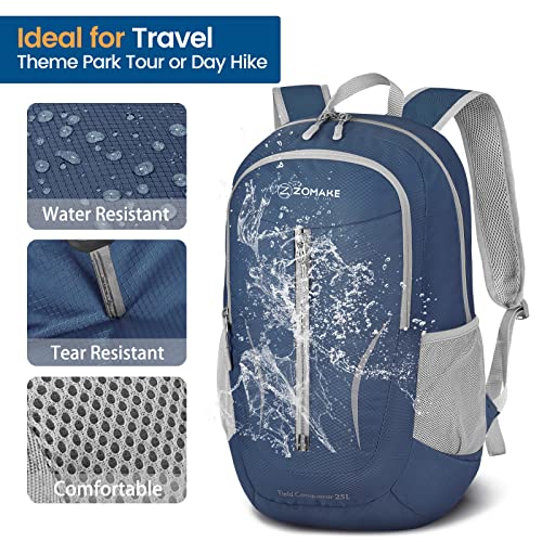 Ultra Lightweight Packable Backpack 25L (25L / Navy Blue)