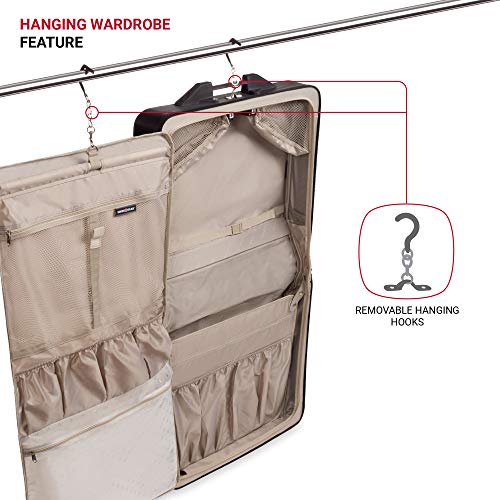 7895 Premium Rolling Garment Bag (24 inch Rolling / Black)