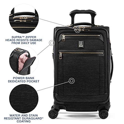 Platinum Elite Carry (Carry-On 21-Inch / Intrigue Black)