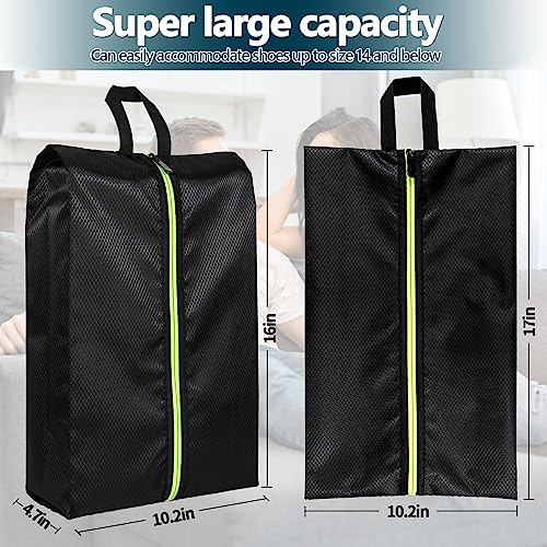 Shoe Bags for Travel (Black)