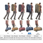 Cargo Hauler Wheeled Duffel (Charcoal)