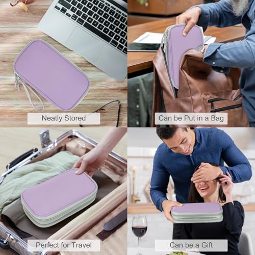Electronic Organizer (8.3 x 5 x 2.6 inches / Light Purple)