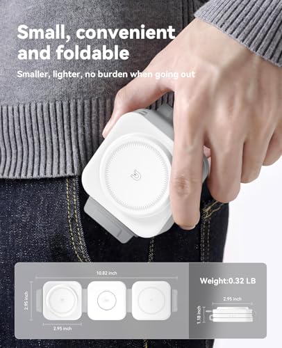 3 in 1 Charging Station for Apple (15W White 1Pack)