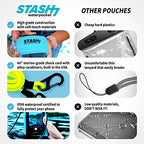 Waterproof Phone Pouch w (Black)