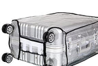 Luggage Protector Suitcase Cover PVC Waterproof Travel Suitcase Fits Most 20" to 30"（26" (26" (16.9"L x 11.8"W x 26.8"H))