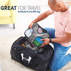 Grey Travel Packing Cubes 5 pcs Luggage Organizer Set for Bag & Suitcase (Grey)