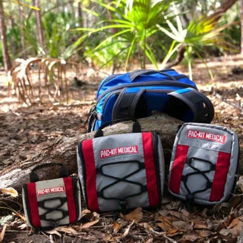 Pac Kit Trailblazer 1 Outdoor First Aid Kit for Hiking (Small)