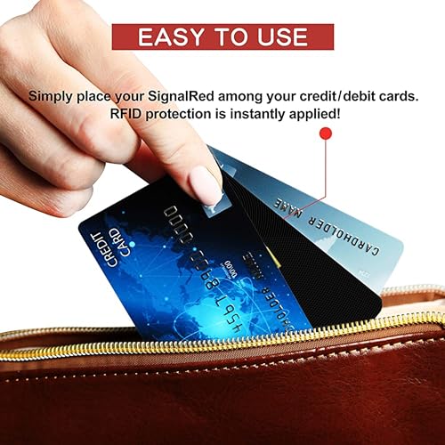 20 Pack RFID Blocking Card for Credit Debit ID Card (Black)