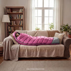 Cold Weather Sleeping Bags for Adults (Pink-5.3lb)