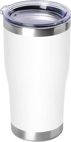 DOMICARE 20oz Tumbler with Lid Stainless Steel Tumblers Bulk, Double Wall by VisittheDOMICARE