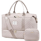 Travel Duffle Bag (Antiquewhite-b / Large-2 Pcs)