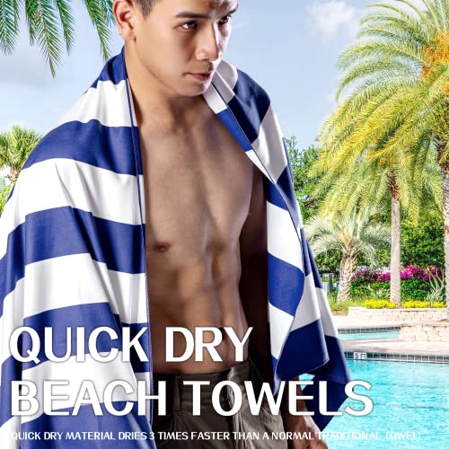 Microfiber Beach Towel Sand (F-set (9) / Large(60x30"))