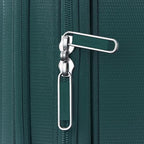 UpLIFT Lightweight Medium Checked Softside Luggage with Spinner Wheels (Medium Checked / Emerald Green)