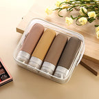 Travel Bottles for Toiletries (3 Ounces / Apricot)