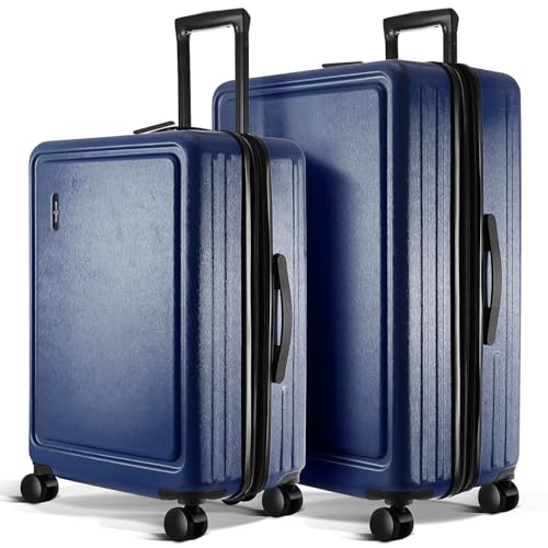 Luggage Sets 3 Piece (2 Piece Set (24"/28") / Navy)