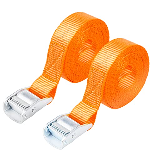 1" x 12 ft Lashing Straps (2 PK / Orange)
