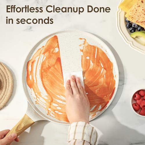 23 PCS Non Toxic Ceramic Cookware Set (White / Large)