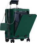 NOBL Travel Carry On Luggage, Noble Zipperless Aluminum Frame PC Hard Shell by NOBL