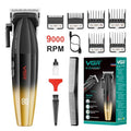 003 Professional Hair Clippers for Men with Clipper Trimmer Set (Gold)