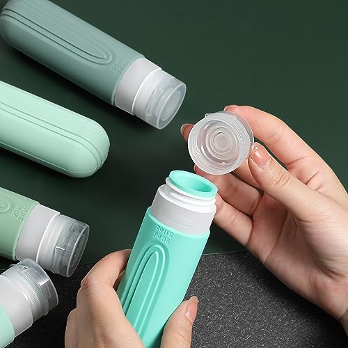 Travel Bottles for Toiletries (Green)