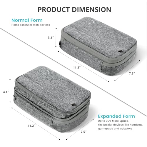 Travelkin Cord Organizer Travel (Grey / XLarge)