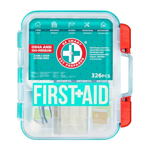First Aid Kit (Red / 327 Piece Set)
