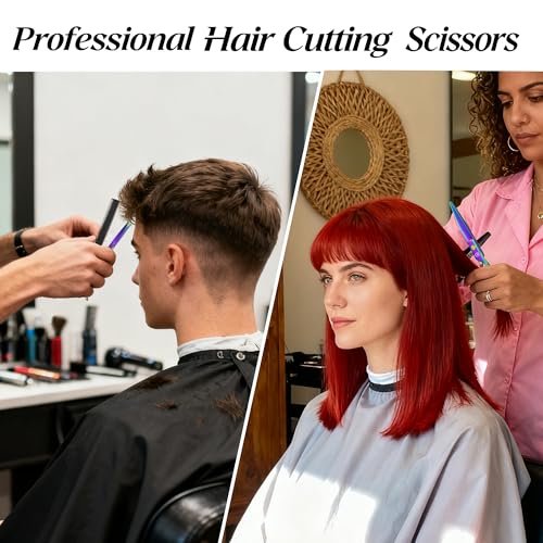 Professional Hair Cutting Shears (Rainbow)