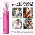 Nose Hair Trimmers for Women Men (Rose)