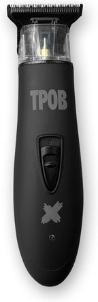 TPOB Ghost X Beard Trimmer Hair Clippers for Men, Professional Hair T-Blade Trimmer Cordless Rechargeable Edgers Clippers Electric Beard Shaver (Ghost X Blackout)