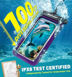 Waterproof Phone Pouch (Blue & Purple)