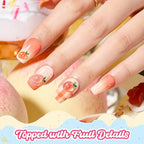 Beetles Coral Gel Nail Polish (M - Coral Orange | Sweetie Peach)