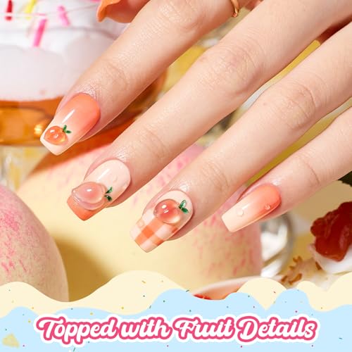 Beetles Coral Gel Nail Polish (M - Coral Orange | Sweetie Peach)