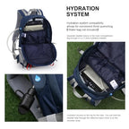 20L Hiking Backpack (Blue&orange-20l / 20L)