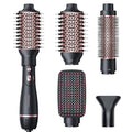 Hair Dryer Brush Set (Matte Black)