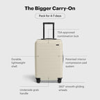 Away Bigger Carry-On Luggage, Lightweight Hardside Large Suitcase - Image 3