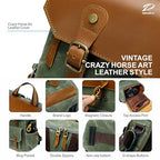 Green Camera Backpack (Green)
