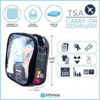 Clear TSA Approved 3 (Pink)