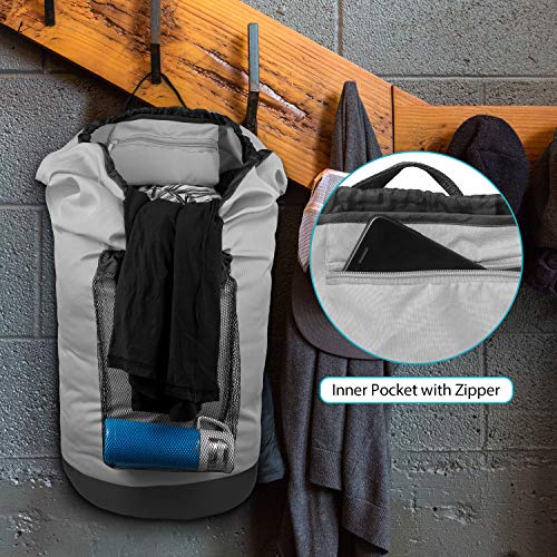 Backpack Laundry Bag (Grey)