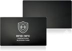 Technixx RFID Blocking Card, 3 Pack, Contactless NFC Jamming Credit & Debit - Image 2