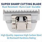 Detachable A Series Wide 6f Blade Dog Grooming Cuts Length 3 (6FW (3/16" - 4.8mm))