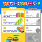 Sensory Fidget Magnet Toys for Kids (18pcs)