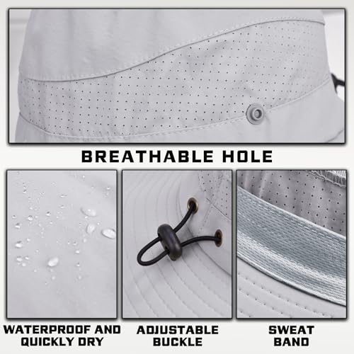 Sun Hats for Men Women (Lightgreysleeves)