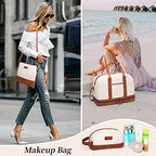 Weekender Bag for Women (B-Beige-1pcs)