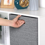 Fabric Storage Cubes (13×13×13/4pcs / Black/White Mixed)