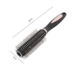 Anti-Static Hair Brushes for Men and Women Adults and Kids Nylon Bristle Pins Massage Brush Blow Dry Detangle Hairbrush Comb for All Hair Types Styling Wet or Dry - Round